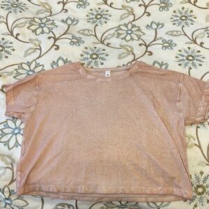Blush Pink Diamond Dyed Lightweight Shirt